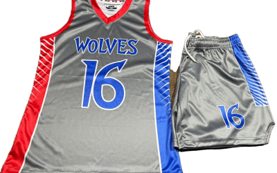 Wolves Basketball Tanktop and Shorts