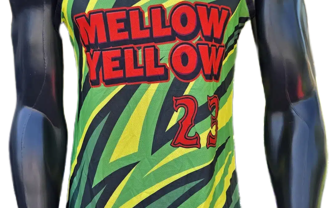Mellow Yellow Baseball Tank Top