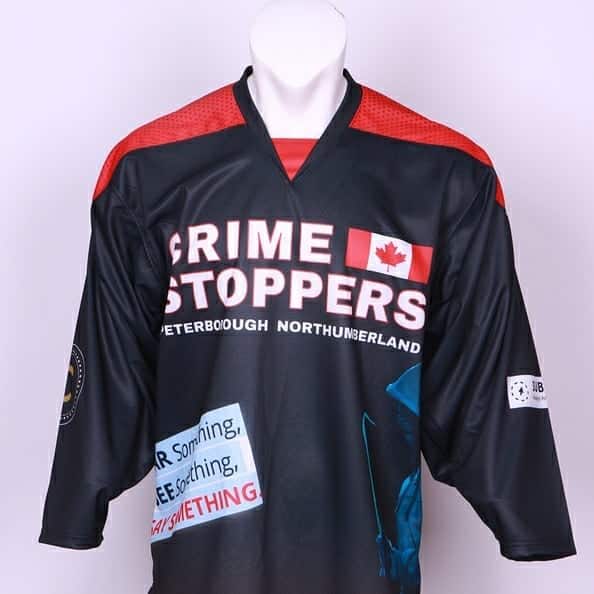 Crime Stoppers Hockey Jersey